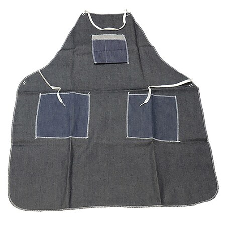 WEST CHESTER PROTECTIVE GEAR Bib Apron, 36inLx36inW, 3 Pockets, 12 mil A2836D62BT