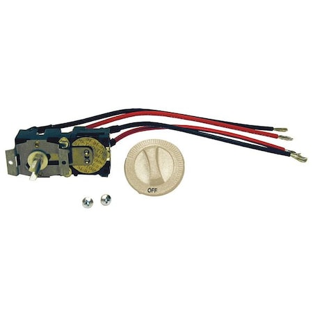 Cadet Built-In Thermostat Kit, 22 A, Almond CTT2A