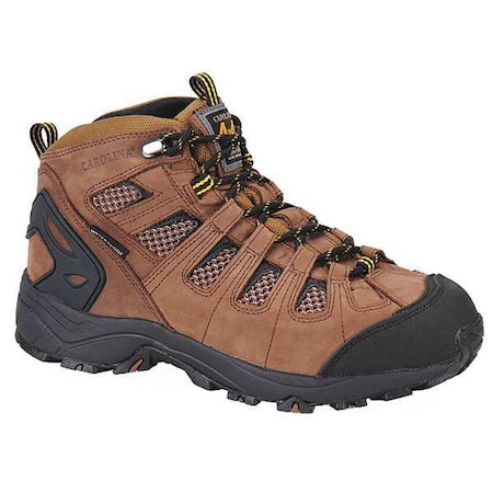 Carolina Shoe Men's Hiker Boot, 8 1/2, Composite Toe, 6 in H, Brown, CA4525 CA4525