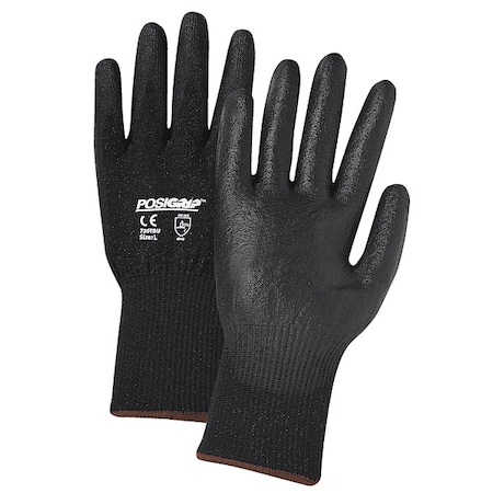 West Chester Protective Gear Cut Resistant Coated Gloves, Cut Level A3 , Polyurethane , Smooth , 2XL 12 PK 730TBU/XXL