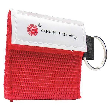 Genuine First Aid CPR Face Shield, Nylon, Components 2 9999-2401