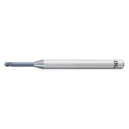 Osg Carbide End Mill, 1.00mm dia, 0.75mm Cut L 3195004