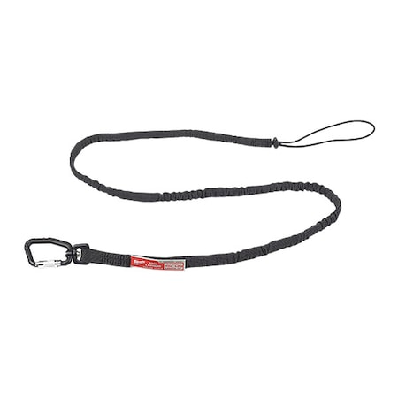 Milwaukee Tool Tool Lanyard, 6 pk, 15 lb., 72" L, Black 48-22-8817X6