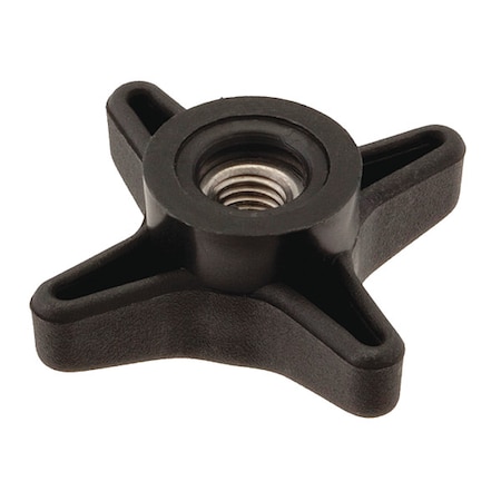 Tennant Knob, Star, 2.00d 4ear 0.7l M8x1.25, Thru 1010558