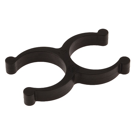 Tennant Clip, Grip, Hose, 1.50id, Dbl, Blk Pyp 1014079