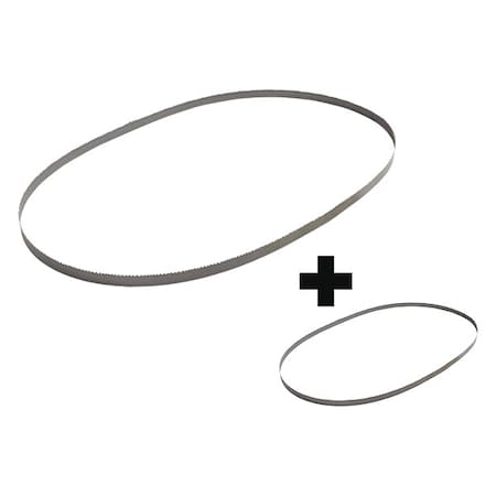 Milwaukee Tool 8/10 Teeth per Inch Extreme Thick Metal Compact Band Saw Blade 25PK + Additional 3PK 48-39-0606, 48-39-0609