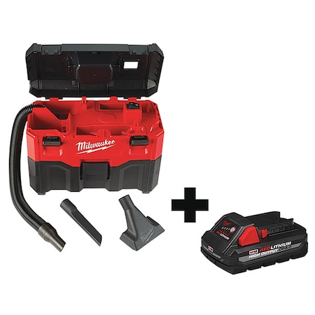 Milwaukee Tool Portable Shop Vacuum 0880-20, 48-11-1835