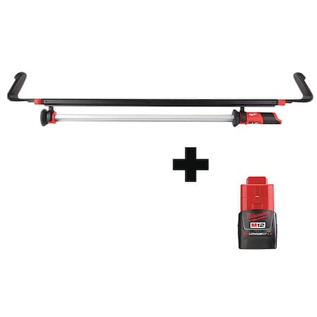 Milwaukee Tool CrdlssUnderhoodLightKt, BattryIncl, 4.63lb 2125-20, 48-11-2420