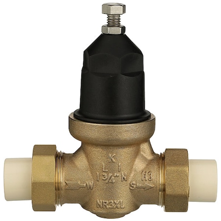 Wilkins Water Pressure Reducing Valve, 3/4" Pipe 34-NR3XLDUCPVC