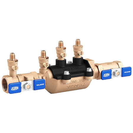 Wilkins Backflow Preventer, 1 in, F Flange 1-350FT