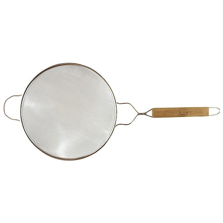 Tablecraft Fine Sngl Mesh Strainer, Tin/Wood, 10.25" 97