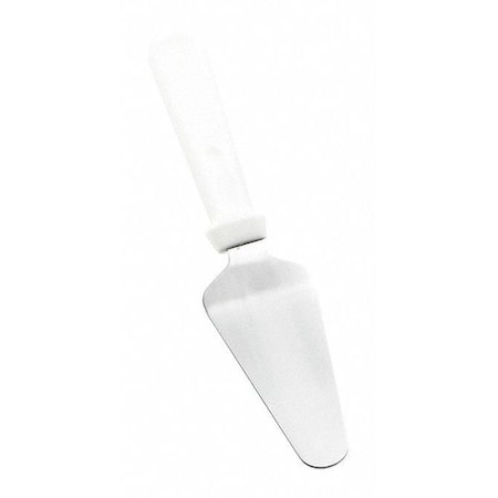 Tablecraft Pie Server, SS, White Plst Handle, 11" 242W