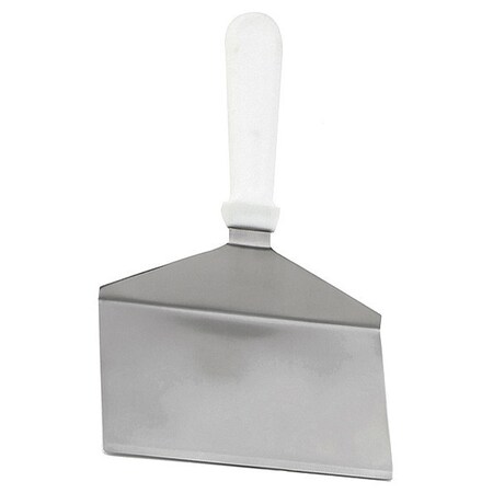 Tablecraft Turner Squard Blade, SS, Wht Plst Hndl, 11" 461W