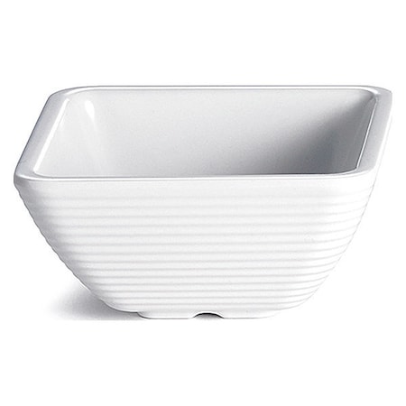 Tablecraft Ribbed Ramekin, Melmn, White, 4OZ RAMS4W