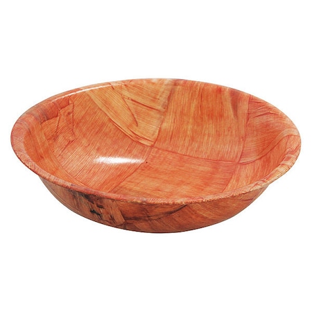 Tablecraft Dia Woven Wood Round Bowl, 8", PK12 208