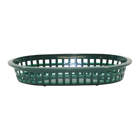 Tablecraft Oval Platter Basket, 9.25"X6"X1.5", PK12 1073FG