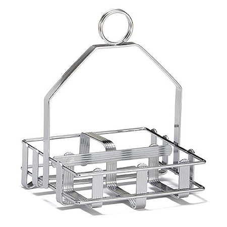 Tablecraft Chrm Metal Cndmnt Rack, 6.5"X5"X4.75" 609R