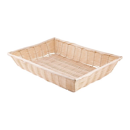 Tablecraft Handwov Display Basket, 18"X12.4"X3.1" 1192W