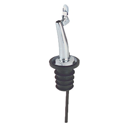 Tablecraft Freeflw Hngd Flipcap Pourer, SS, Vnt Tube 598P