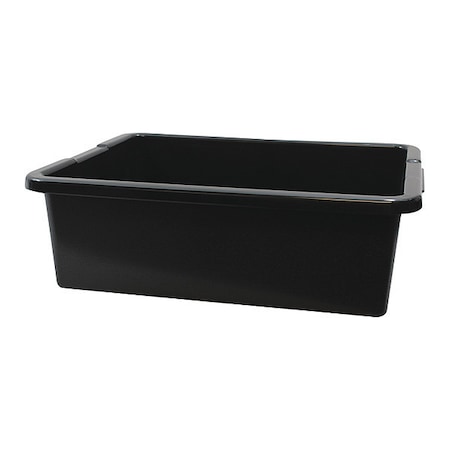 Tablecraft Hd Bus Tub/ Tote Box, 22"X16"X7", Blk 1557B