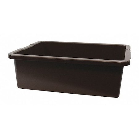 Tablecraft Hd Bus Tub/ Tote Box, 22"X16"X7", Blrn 1557BR
