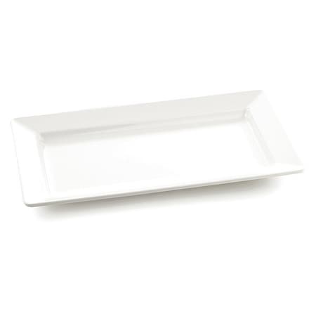 Tablecraft Rectangular Tray, White M2213