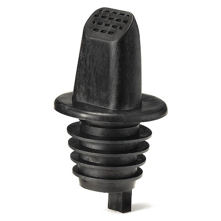 Tablecraft Plst Pourer W/Sanitary Screen, Blk 33BK