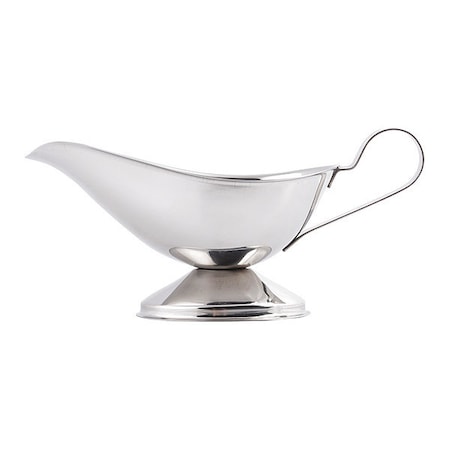 Tablecraft Standard Weight Gravy Boat, SS, 5 OZ 7805