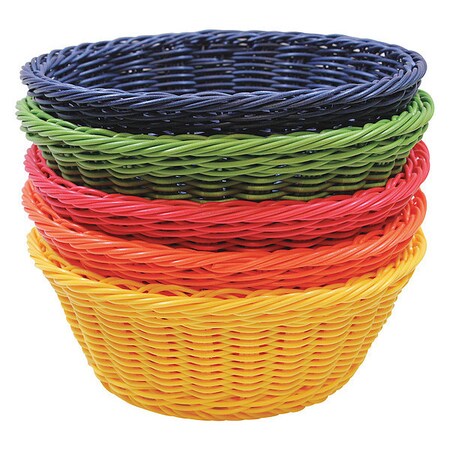 Tablecraft Ridal Rnd Srvng Bskts, Pp, Asst, 8.25"X3.25 HM1175A