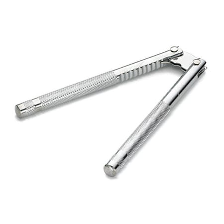 Tablecraft Rnd Hndl Lobster Crckrs, Chr Plt Cst Iron 513