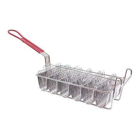 Tablecraft Taco Fry Basket, SS, 6 Tacos TB60