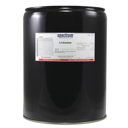 Spectrum Chemical Dioxolane, 20L, CAS 646-06-0, Steel Pail D2371-20LT