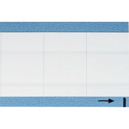 Brady InspectionLabel, White, VinylCloth, PK25 WO-19-PK