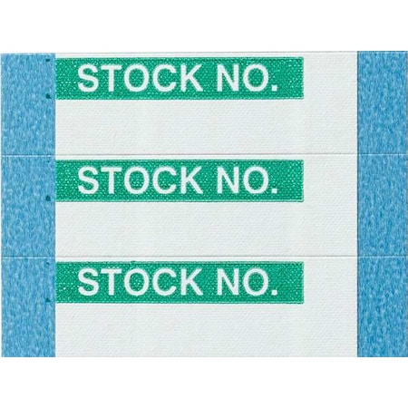 Brady Inventory Control Labels 0.5" H x, PK 25, WO-37-PK WO-37-PK