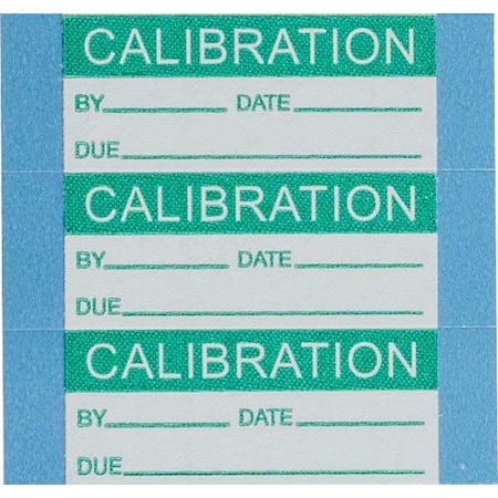 Brady CalibrationLabel, Green/White, PK25 WOAF-10-PK