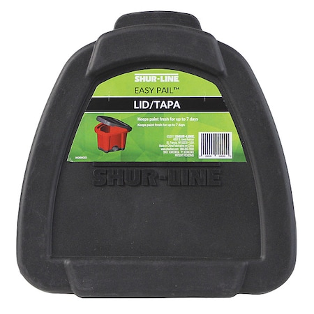 Easy Pail Paint Pail Lid, Black 2006711