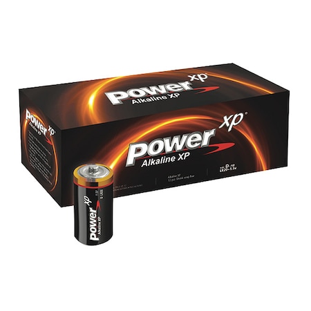 Power Xp Power XP Alkaline Battery, D 1.5V DC 12 PK PH-D-XP