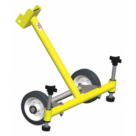 Msa Safety Stabilizer, Wheels for Manhole Guard, 42" A2108-20