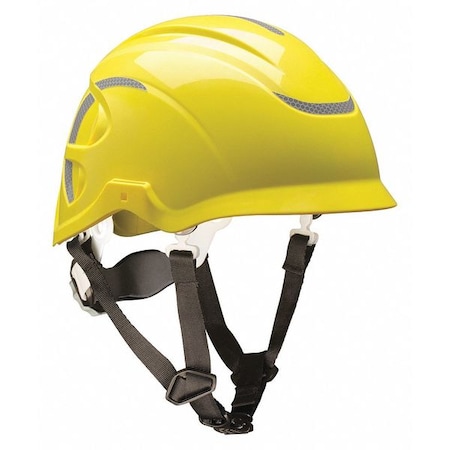 Msa Safety Hard Hat, Nexus Linesman, Yellow, Vent 10186486