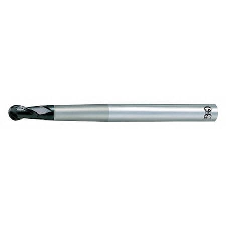 Osg Carbide End Mill, 1.00mm dia, 2.50mm Cut L 8541410
