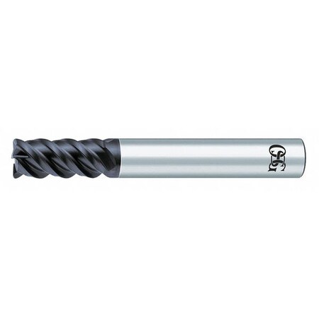 Osg Carbide End Mill, 10mm dia., 22.00mm Cut 8524309