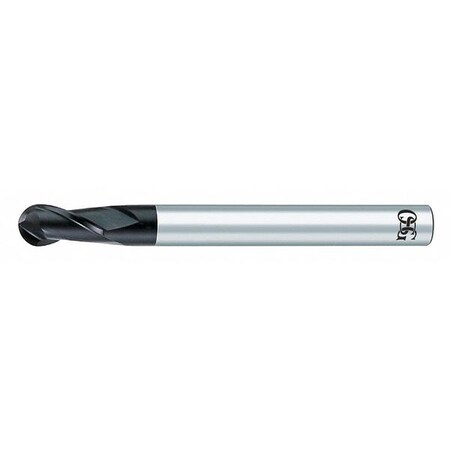 Osg Carbide End Mill, 10mm dia., 18.00mm Cut 8541100