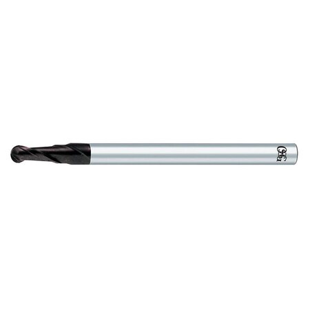 Osg Carbide End Mill, 1.40mm dia, 3.50mm Cut L 8523514