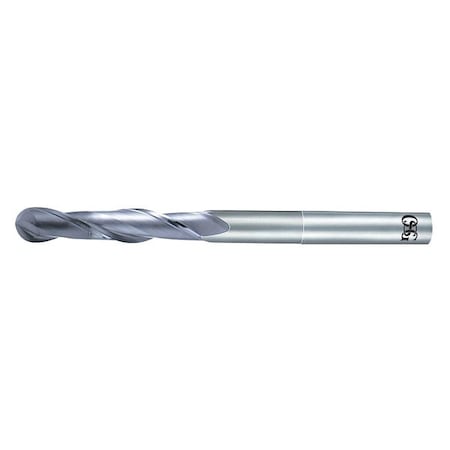 Osg Carbide End Mill, 2.00mm dia, 10.00mm Cut 71100216