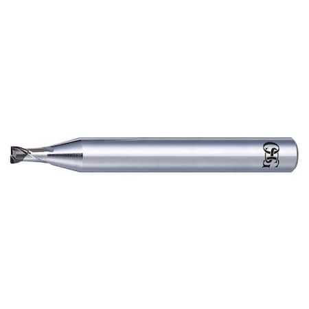 Osg Carbide End Mill, 2.00mm dia, 1.20mm Cut L 8526245