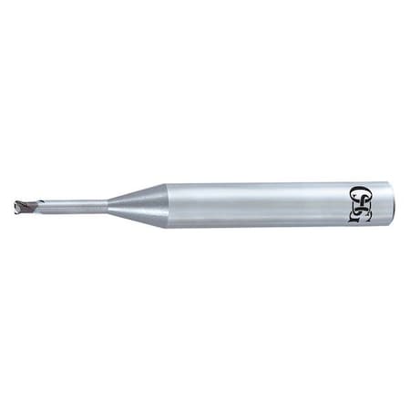 Osg Carbide End Mill, 1.50mm dia, 0.90mm Cut L 8526433