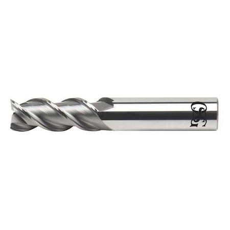 OSG Carbide End Mill, 3/8 in. dia, 1 in. Cut L 20423600