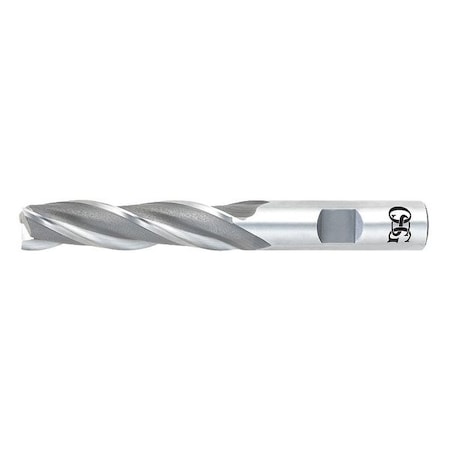 Osg HSS End Mill, 1/4in.dia., 1-1/4in.Cut L 5360300