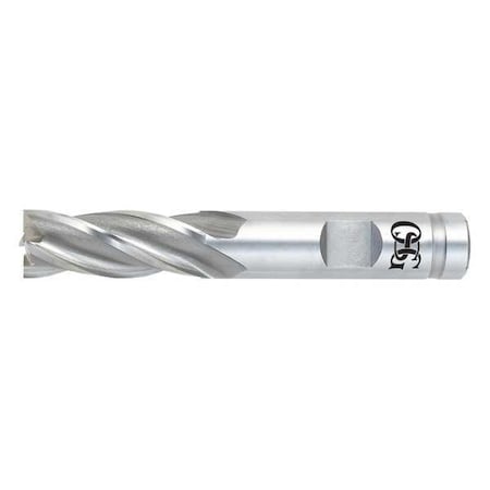 Osg HSS End Mill, 5.5mm9/16in.Cut L 5818300
