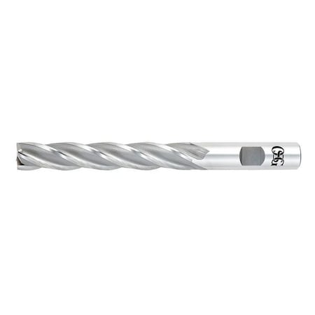 Osg HSS End Mill, 1in.dia., 6in.Cut L 5585100